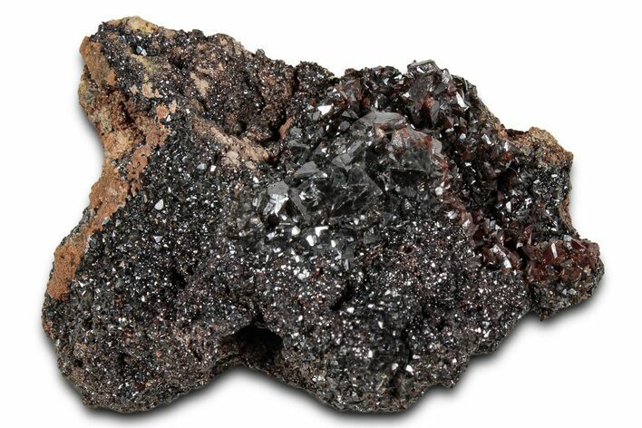 Sparkly Descloizite Crystals - Namibia #343222